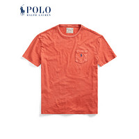 Ralph Lauren/拉夫劳伦男装 2020年春季定制修身版型口袋T恤12056 600-红色 XL