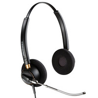 缤特力（Plantronics） EncorePro HW520V声导管麦克风QD接口单耳头戴式耳麦 黑色