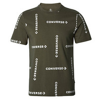 CONVERSE 匡威 男子 Converse Grid Wordmark Print Tee 短袖T恤 10008548-A01 M码