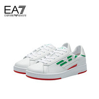 EA7 EMPORIO ARMANI 阿玛尼奢侈品20春夏中性休闲鞋 X8X043-XK149 WHITE-M515 6.5