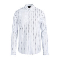 EMPORIO ARMANI阿玛尼奢侈品20春夏男士衬衫 3H1C09-1N86Z WHITE-F108 L