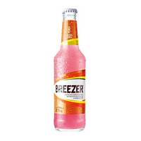 冰锐（Breezer）洋酒 4.8°朗姆预调鸡尾酒 瓶装蜜桃味 275ml