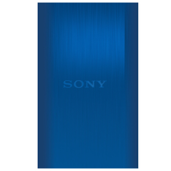 索尼（SONY）索尼移动硬盘 2TB HD-E2 2.5寸加密 USB3.0金属加密(蓝色)