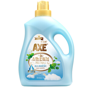 斧头牌（AXE）衣物柔顺剂防静电护理剂衣物留香衣服除臭理液 3L瓶装 自然清香