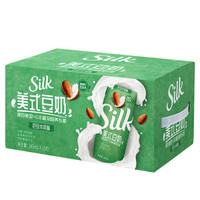 Silk 美式豆奶 植物蛋白营养饮品  巴旦木味245ml*15 礼盒装