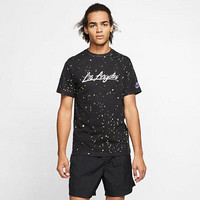 耐克Nike Jordan男士短袖T恤纯棉圆领上衣CU3554 Black 2XL