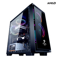 名龙堂 AMD A6-7480/R3 1200/GTX1650/游戏吃鸡办公台式电脑主机DIY组装机 配置一7400K+8G内存+256G固态 办公游戏