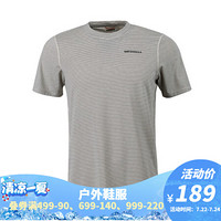 MERRELL迈乐男士 T恤 T恤JAMS25582 米灰 XL