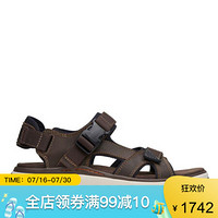 Clarks其乐男鞋凉鞋沙滩鞋26132629 Olive Nubuck 10M