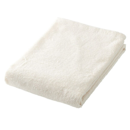 MUJI 印度棉 小浴巾 毛巾 原色 60x120cm