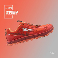 ALTRA2020年新LP4.5孤峰长距离越野跑步鞋女缓震 专业抓地防滑徒步鞋 女款红色AL0A4QTX603 38.5