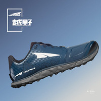 ALTRA 2019年新款Superior4.0轻量竞速越野跑鞋 山地马拉松跑步鞋户外徒步跑步鞋 男款蓝色/灰色ALM1953G420 42.5