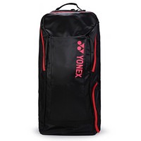 尤尼克斯YONEX羽毛球包大容量双肩运动背包BAG8922-187黑红