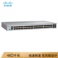 思科 CISCO WS-C2960L-SM-48TS 48口千兆以太网4 光口+1G SFP企业级交换机