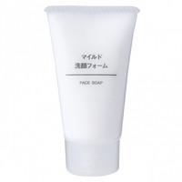 MUJI 無印良品 无印良品 MUJI 携带型柔和洁面泡沫 洗面奶洁面乳 30g