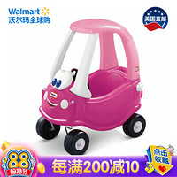 美国直邮 小泰克 Little Tikes 公主舒适双门跑车骑 粉红色白色蓝色彩色