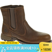 CAT卡特男鞋工装靴户外耐用防滑高帮钢头靴15764W Oak 5.5