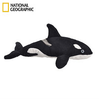 国家地理NATIONAL GEOGRAPHIC毛绒玩具仿真动物玩偶海洋系列布娃娃公仔抱枕摆件儿童礼物 虎鲸 6寸
