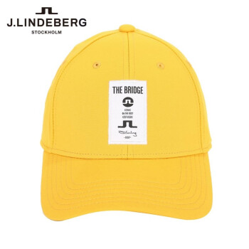 J.LINDEBERG金林德伯格男士潮流休闲logo运动鸭舌帽子5191H2503 MON温暖橙 均码