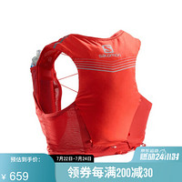 萨洛蒙（Salomon）舒适透气饮水系统越野背包含水袋 强制装备 ADV SKIN 5 SET 红色 C13071 S