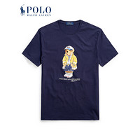Ralph Lauren/拉夫劳伦男装 2020年春季定制修身版型小熊T恤12067 410-海军蓝 S