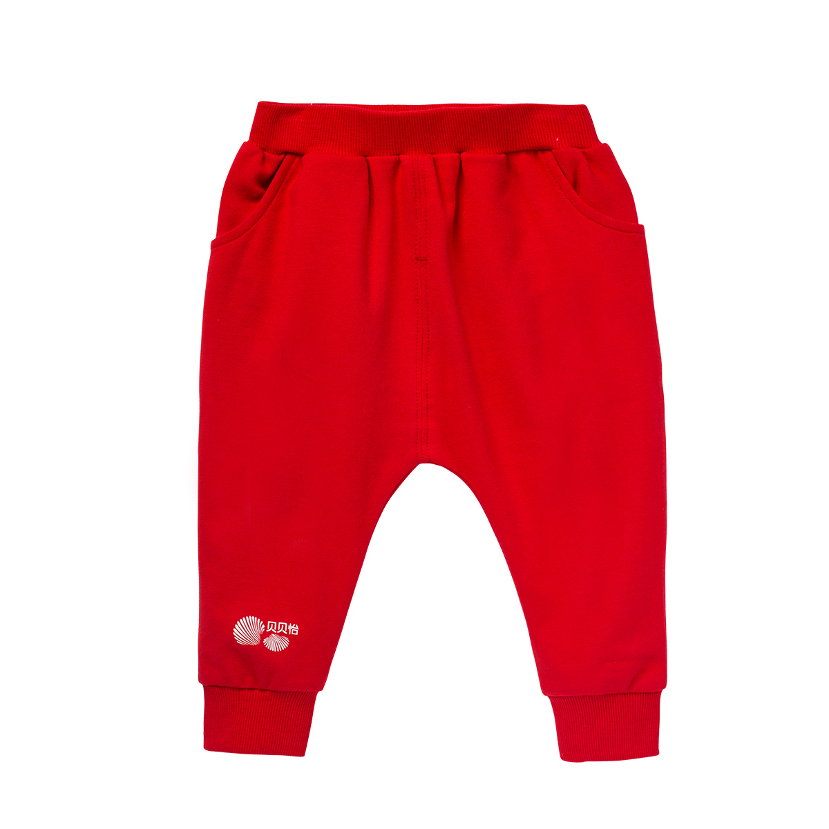 贝贝怡婴儿裤子春秋新款男女童休闲长裤宝宝小童哈伦裤宽松运动裤