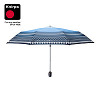 knirps德国自动三折折叠伞碰击布男女士防紫外线晴雨两用伞防雨伞