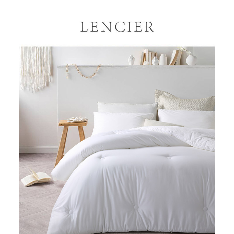 LENCIER 兰叙 有效抑制多重病菌 全棉抗菌加厚冬被春秋被子 希娜