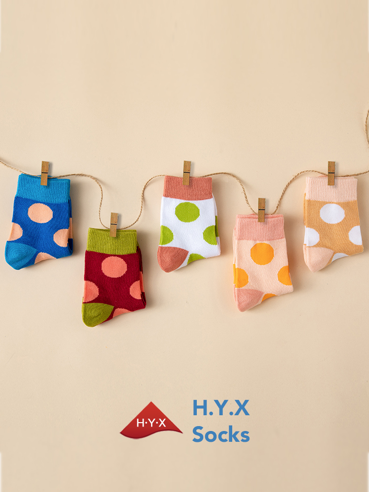 恒源祥童装儿童袜子中筒袜小孩可爱卡通棉袜男童女童秋季款长袜