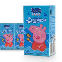  Peppa Pig 小猪佩奇 原味豆奶 125ml*4盒  *2件