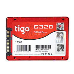 kimtigo金泰克tigo128gbssd固态硬盘sata30接口c320系列三年质保