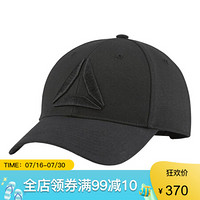 Reebok锐步男款棒球帽logo休闲纯色CZ9886 Black OSFM