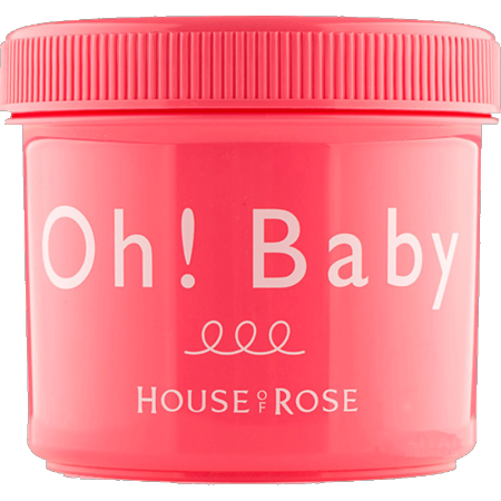 日本House of rose身体磨砂膏 ohbaby全身去鸡皮肤去角质死皮保湿570g 570g