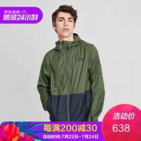 【经典款】TheNorthFace北面皮肤衣男户外上新|4NEF U69/绿色/蓝色 L