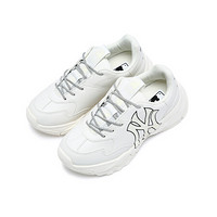 MLB男女通用老爹鞋韩版纯色休闲鞋NY洋基队 32SHC1 白色白标NY 260 （建议39码）