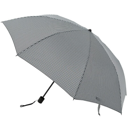 無印良品 MUJI 2种折法 折叠伞 双重格子