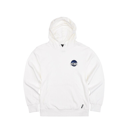 PONY卫衣波尼男女运动服2019秋冬连帽套头卫衣袋鼠兜时尚运动上衣93U2HA32 白色 XS