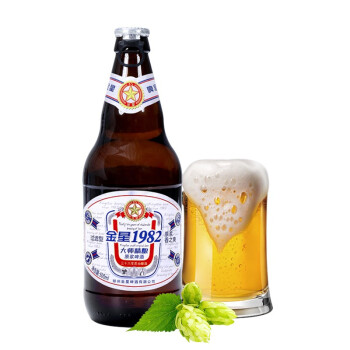 (第2件39元)金星啤酒1982原浆大师精酿8.8度500ml*12瓶 *2件