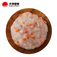 大洋世家 虾滑 500g（胡萝卜味） 袋装 虾肉含量85%以上 火锅丸子 火锅食材 丸子汤