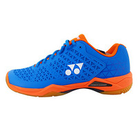 尤尼克斯YONEX羽毛球鞋轻量比赛训练动力垫减震防滑运动鞋SHB-ELSXEX-632蓝色/橙色39码