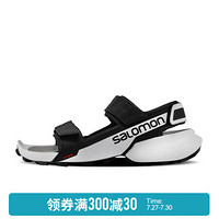 萨洛蒙（Salomon）男女款轻便稳定溯溪涉水鞋 SPEEDCROSS SANDAL 黑色 409141 UK7.5(41 1/3)