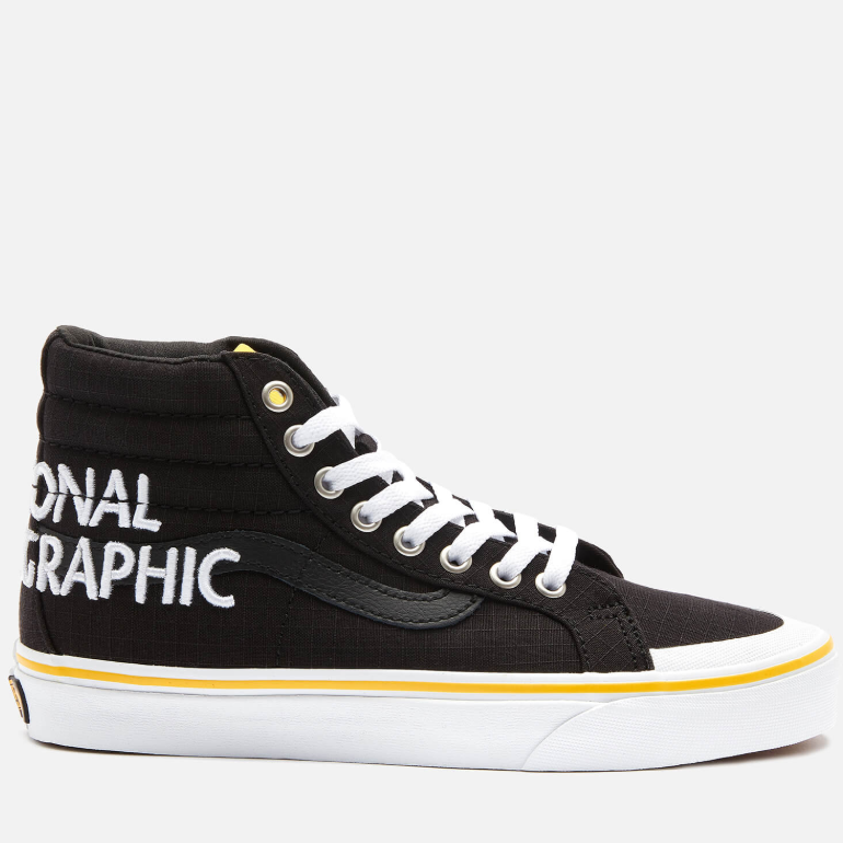 VANS 范斯 X National Geographic 国家地理 SK8-Hi 联名高帮板鞋