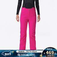 Running river奔流极限女式防风防水透气加棉保暖修身单板双板滑雪裤B7081 B9082N 粉色B7081-332 M