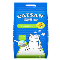 洁珊猫砂 膨润土猫砂凝聚除臭猫沙(9L)7.5kg