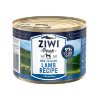ZiwiPeak滋益成犬幼犬湿粮 新西兰进口主食罐头主粮罐 狗罐头170g 羊肉