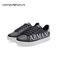 EMPORIO ARMANI 阿玛尼奢侈品20春夏女士休闲鞋 X3X061-XM085 BLACK-B168 35