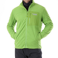 Running river奔流男士户外骑行登山滑雪保暖抓绒衣外套F7266N 绿色540 XL52