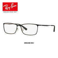 Ray-Ban 雷朋 RayBan 雷朋光学镜架全框时尚气质框架近视镜框0RX6348D 2832黑色镜框 尺寸57