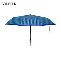 VERTU 纬图经典老花系列遮阳防晒防紫外线晴雨伞两用 蓝色
