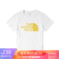 TheNorthFace北面2020春季柔软舒适短袖T恤女户外|499F FN4/白色 XL